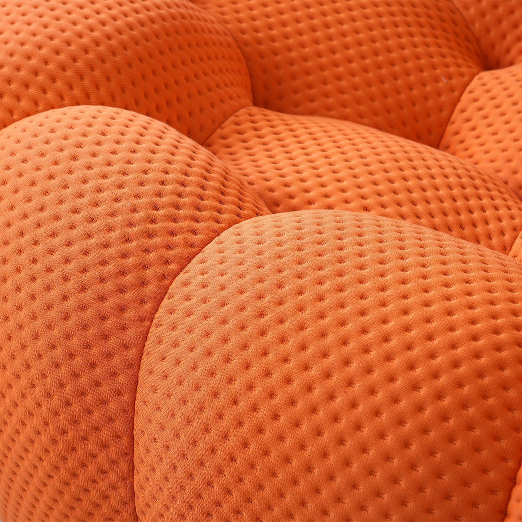 98.43'' Modern Bubble Sofa 3D Honeycomb Shape Lazy Sofa Couch