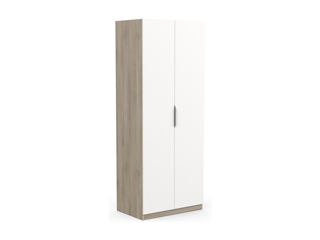 Meublori 2-door wardrobe - W79.4 cm