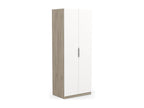 Meublori 2-door wardrobe - W79.4 cm