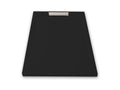 Meublori 90x150cm extra-flat shower tray in black slate-effect resin