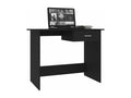 Black Desk 100x50x76 cm Engineered Wood