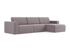 Meublori M right-hand corner modular sofa - lavender - Meublori
