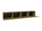 Laviecasa 180cm Wooden TV Stand with 2 Doors XBXZ41464