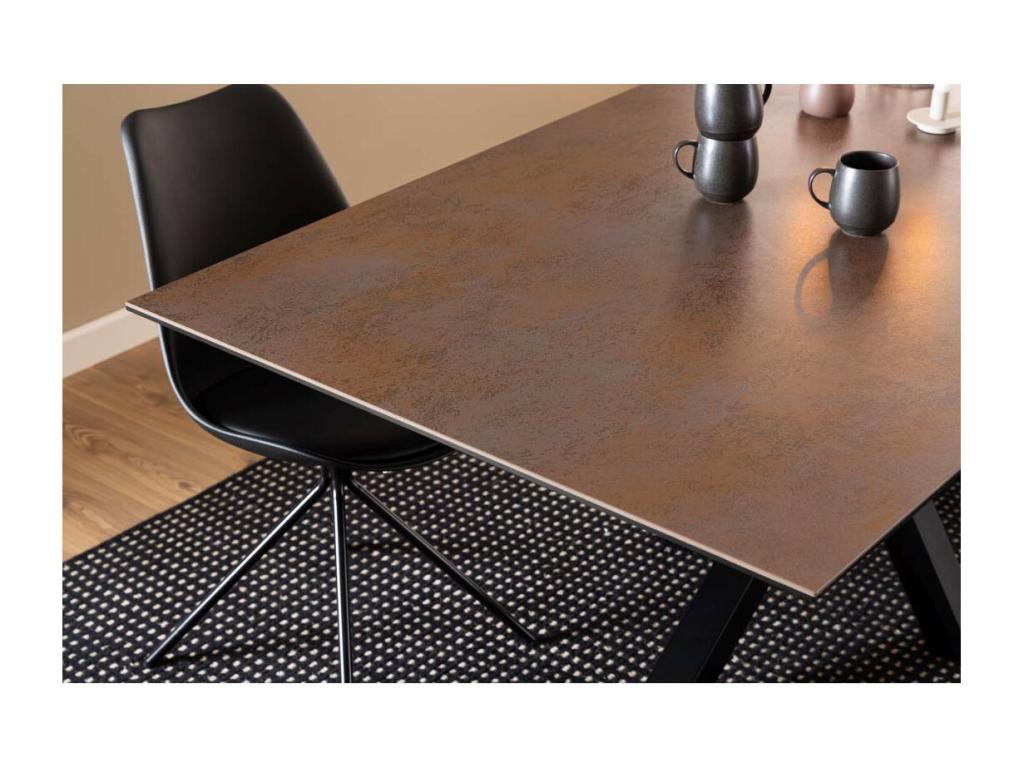 Rectangular ceramic dining table L200 - Meublori