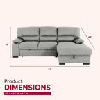 Affordable Convertible Sofa Bed - Space-Saving Furniture for Small Spaces