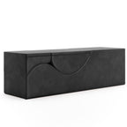 Avana Kami Convertible Chaise / Yoga & Massage - 2-In-1 Ottoman with Concealed Fold Out Yoga Lounge Chair, Microvelvet - N/A