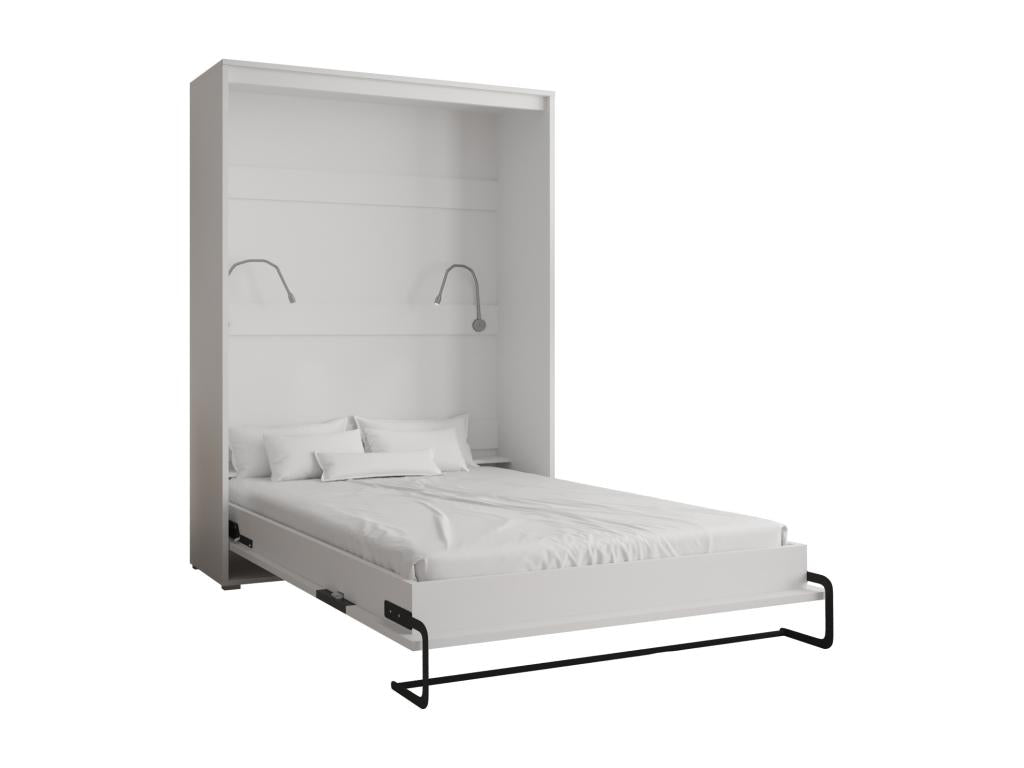 Home vertical wall bed 140x200 white old style