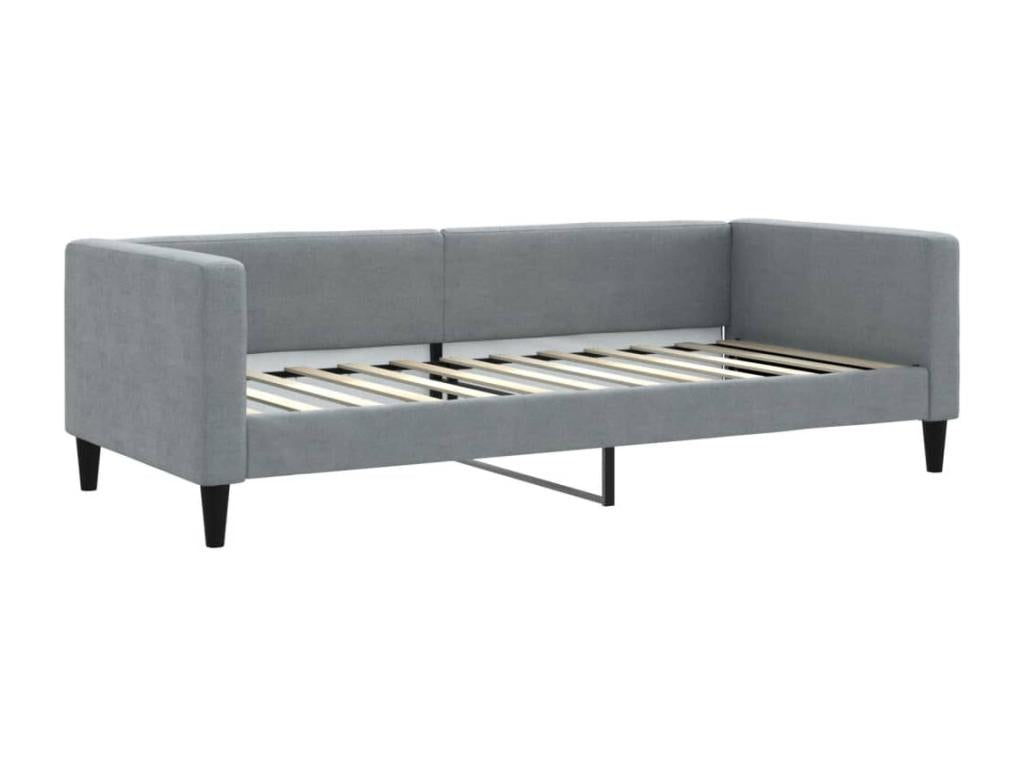 Light grey daybed 90x200 Fabric