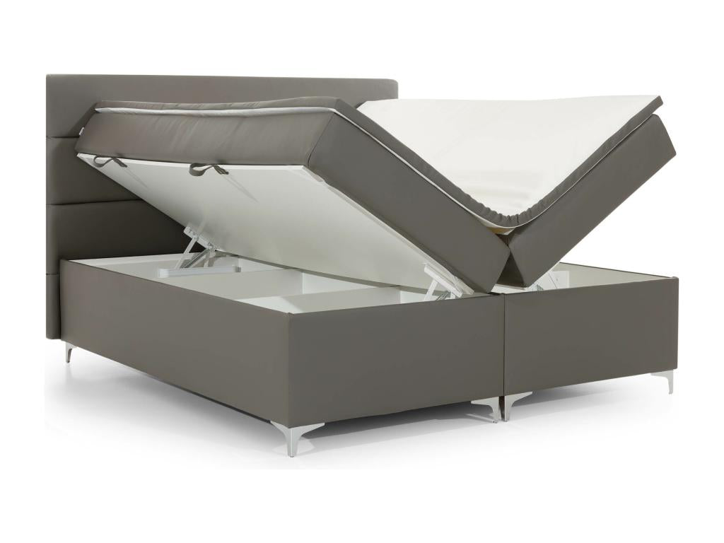Meublori Spring Bed Meublori S 140x200 /Fabric-Grey