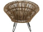 Meublori Rattan Armchair