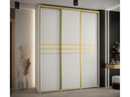 Meublori 10 Sliding Door Wardrobe 235.2/190/60 3 Doors