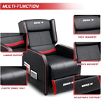 BOSSIN PU Leather Ergonomic Gaming Single Recliner Seating Sofa for Living Room