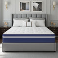 SweDrea 10in. Innerspring Hybrid Cooling and Breathable Medium Firm Mattress with CertiPUR-US, SGS and OEKO-TEX Certified
