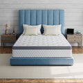 SweDrea 12 in. Firm Hybrid Memory Foam Mattress with CertiPUR-US and Oeko-TEX , Featuring Reinforced Springs.