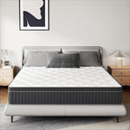 SweDrea 12in. Medium Firm Innerspring Mattress for Back Pain Relief and Cooling with CertiPUR-US, SGS and OEKO-TEX Certified