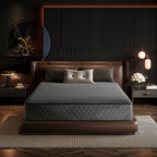 SweDrea 8/12 in. Medium Firm Gel-infused Memory Foam Hybrid Mattress Cooling and Breathable with CertiPUR-US, SGS and OEKO-TEX