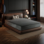 SweDrea 8/12 in. Medium Firm Gel-infused Memory Foam Hybrid Mattress Cooling and Breathable with CertiPUR-US, SGS and OEKO-TEX