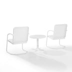 Crosley Bates 3Pc Outdoor Chair Set - 84 W x 22 D x 35 H