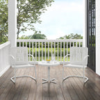 Crosley Bates 3Pc Outdoor Chair Set - 84 W x 22 D x 35 H