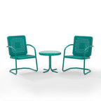 Crosley Bates 3Pc Outdoor Chair Set - 84 W x 22 D x 35 H
