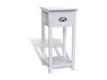 Laviecasa Premium - Bedside table with 1 drawer, White DOKD01886