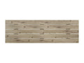 Meublori Recycled Wood Headboard, Dm Style, Horizontal Pallet, 160x46cm, for 150/160cm Beds - Oak