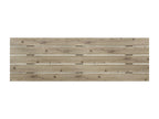 Meublori Recycled Wood Headboard, Dm Style, Horizontal Pallet, 160x46cm, for 150/160cm Beds - Oak