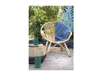 Meublori natural rattan armchair