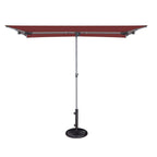 SimplyShade Capri 4.96'x6.93' Rectangle Balcony Umbrella