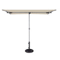 SimplyShade Capri 4.96'x6.93' Rectangle Balcony Umbrella