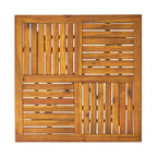 Captef Outdoor 5-piece acacia wood Dining Set by Christopher Knight Home