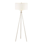 INK+IVY Pacific Metal Tripod Floor Lamp with Glass Shade