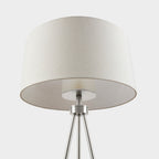 INK+IVY Pacific Metal Tripod Floor Lamp with Glass Shade