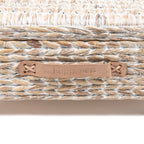 happimess Hyacinth/Wood Underbed Storage Bin with Wheels & Handles