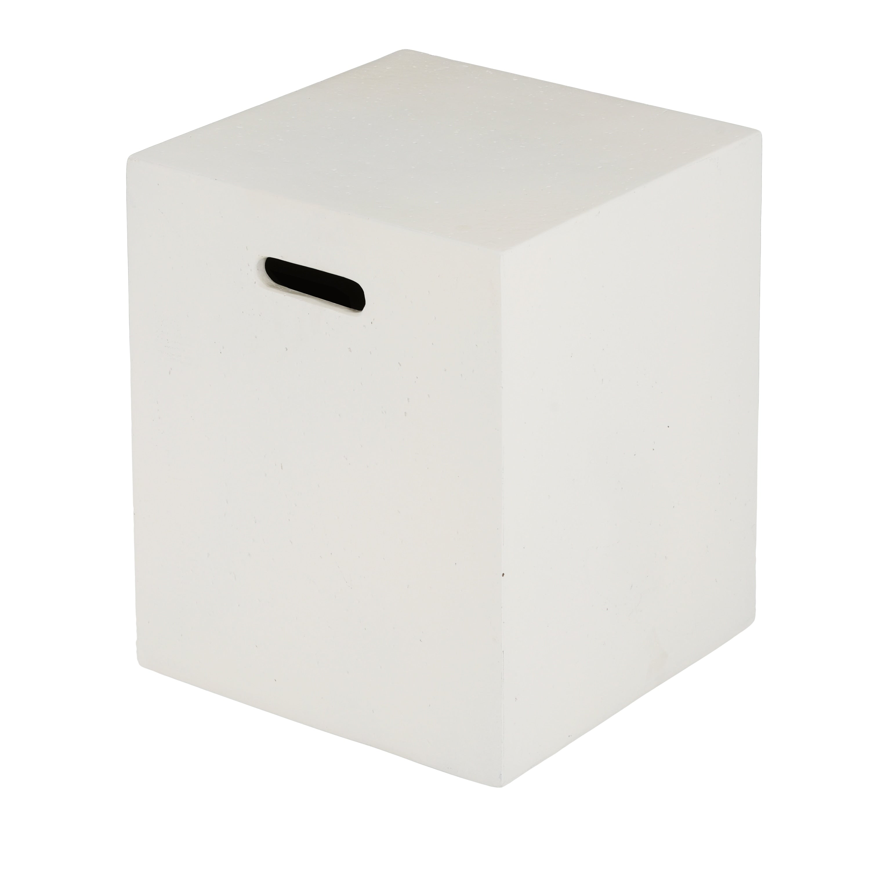 Christopher Knight Home - Aidan Outdoor Lightweight Concrete Tank Holder Side Table