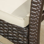 Elba 3-piece Wicker Bistro Set by Christopher Knight Home