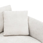 Cloud Sectional Sofa,L-Shaped Luxury Couch Set With 2 Free Pillows,4-Seat Chenille Indoor Furniture With Oversized Chaise