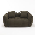 Comfortable square recliner sofa