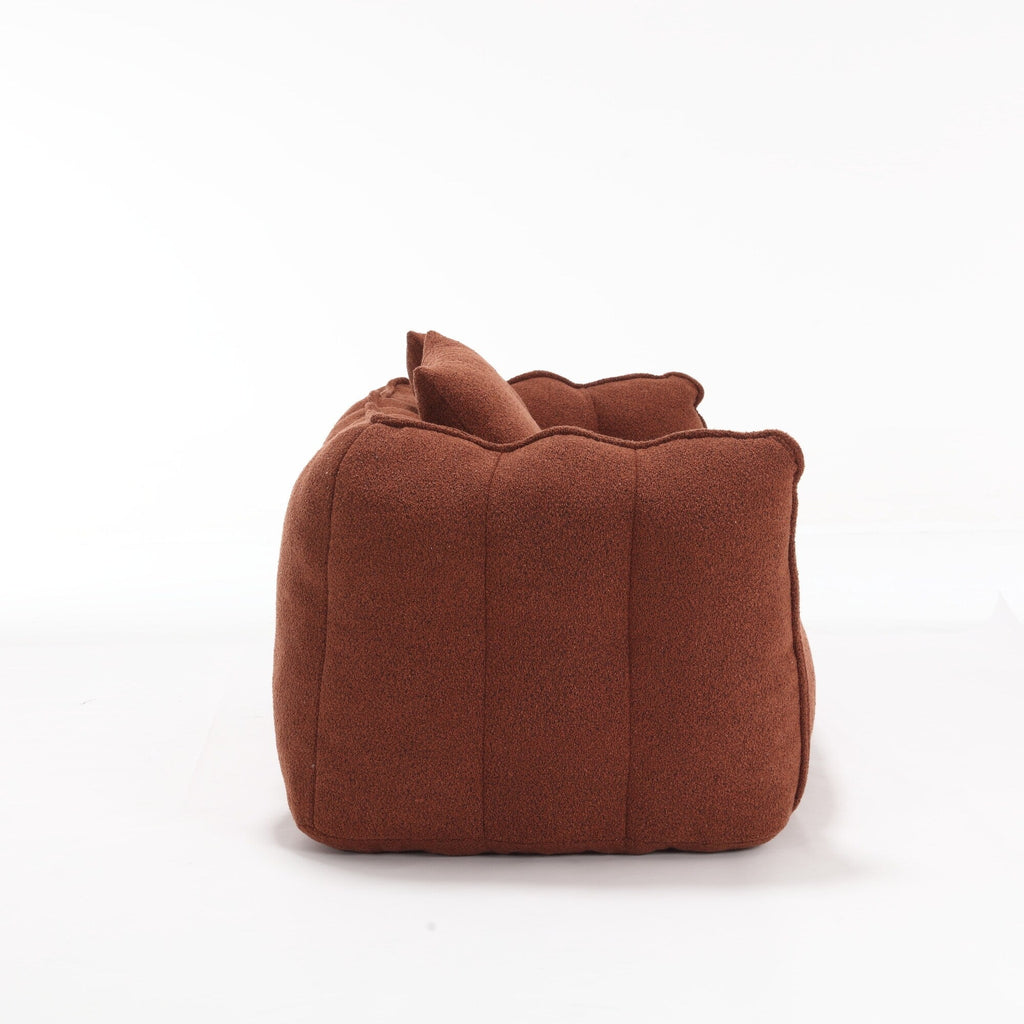 Comfortable square recliner sofa