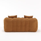 Comfortable square recliner sofa