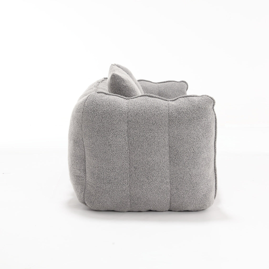 Comfortable square recliner sofa