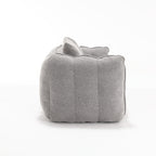 Comfortable square recliner sofa