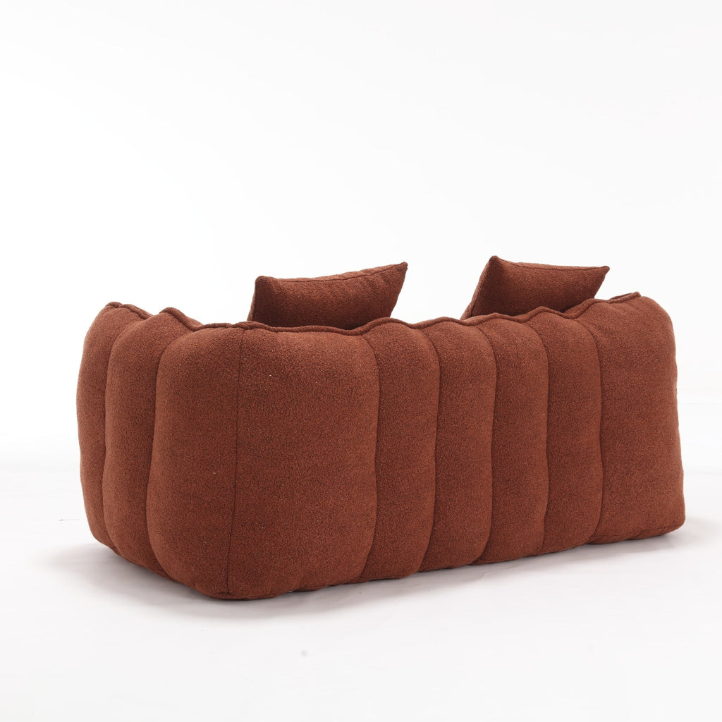 Comfortable square recliner sofa