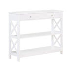Convenience Concepts Oxford 1 Drawer Console Table with Shelves