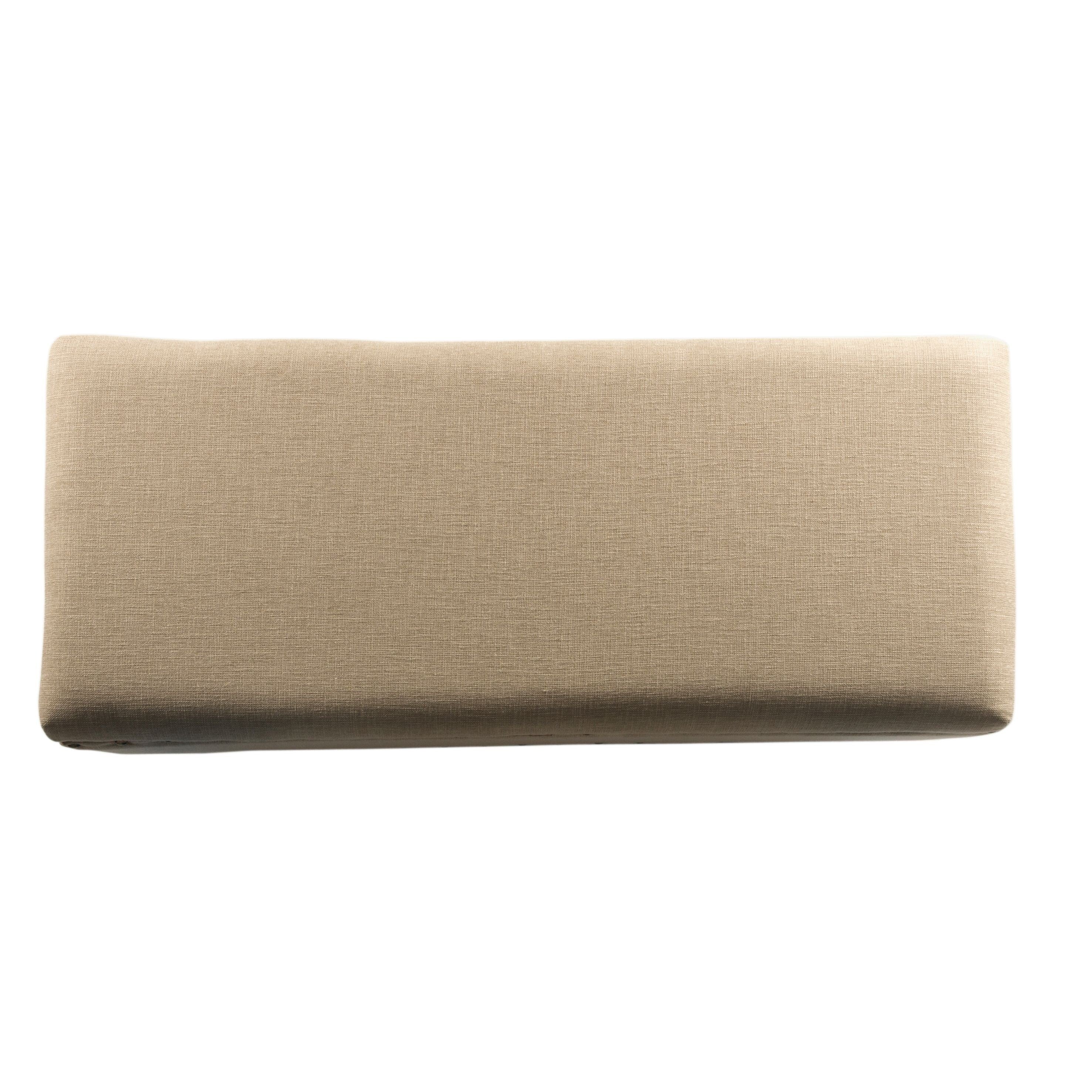 Copper Grove Muscari Upholstered Storage Bench with Nailhead Trim
