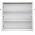 Fairview Storage Cabinet with Doors and Shelves by Bush Furniture - 31.73L x 12.76W x 30.71H