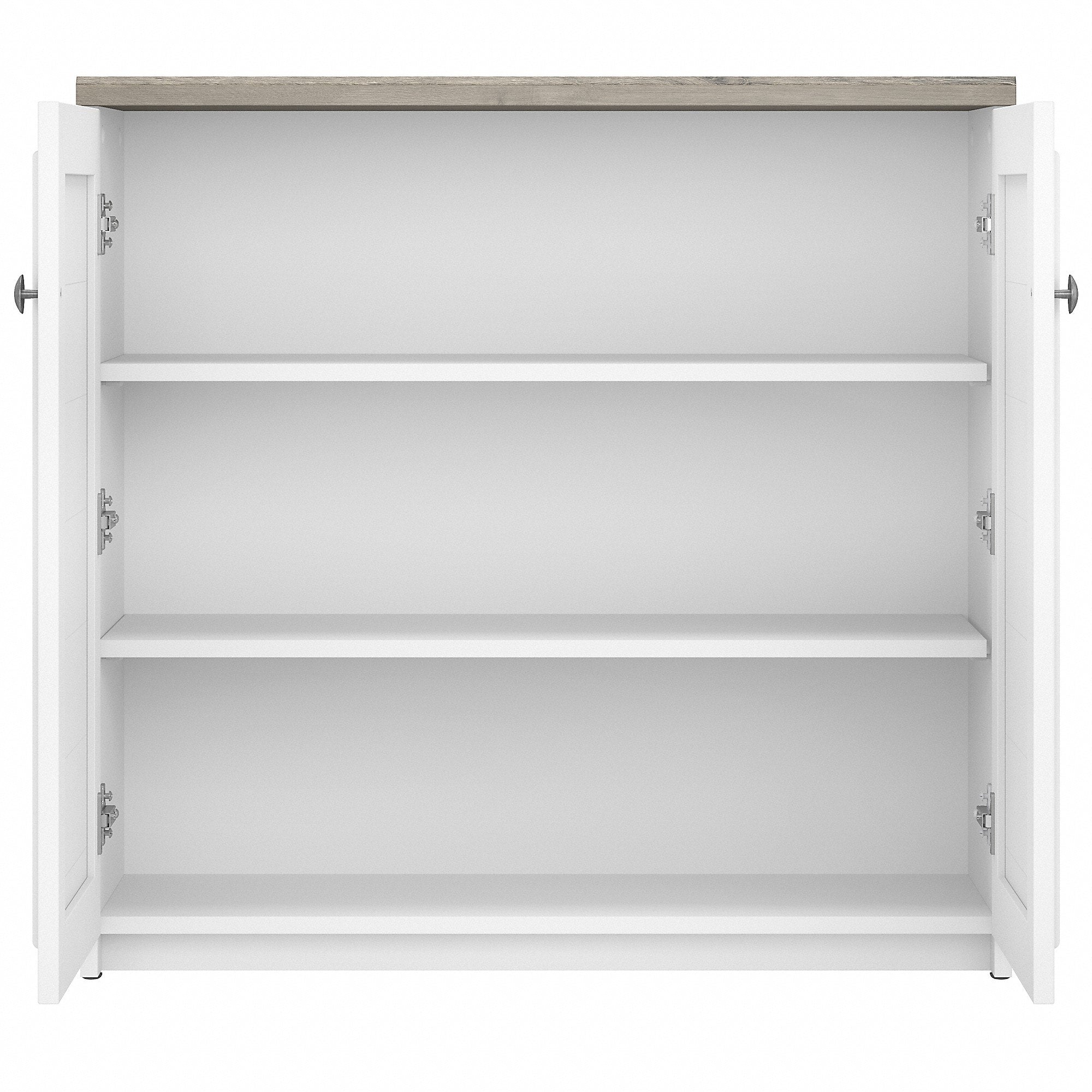 Fairview Storage Cabinet with Doors and Shelves by Bush Furniture - 31.73L x 12.76W x 30.71H