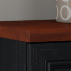Fairview Storage Cabinet with Doors and Shelves by Bush Furniture - 31.73L x 12.76W x 30.71H