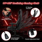 Costway Gaming Chair Ergonomic High Back Computer Chair with Rocking - See Details