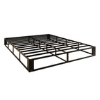 CraftPorch Upholstered Linen Metal Box Spring